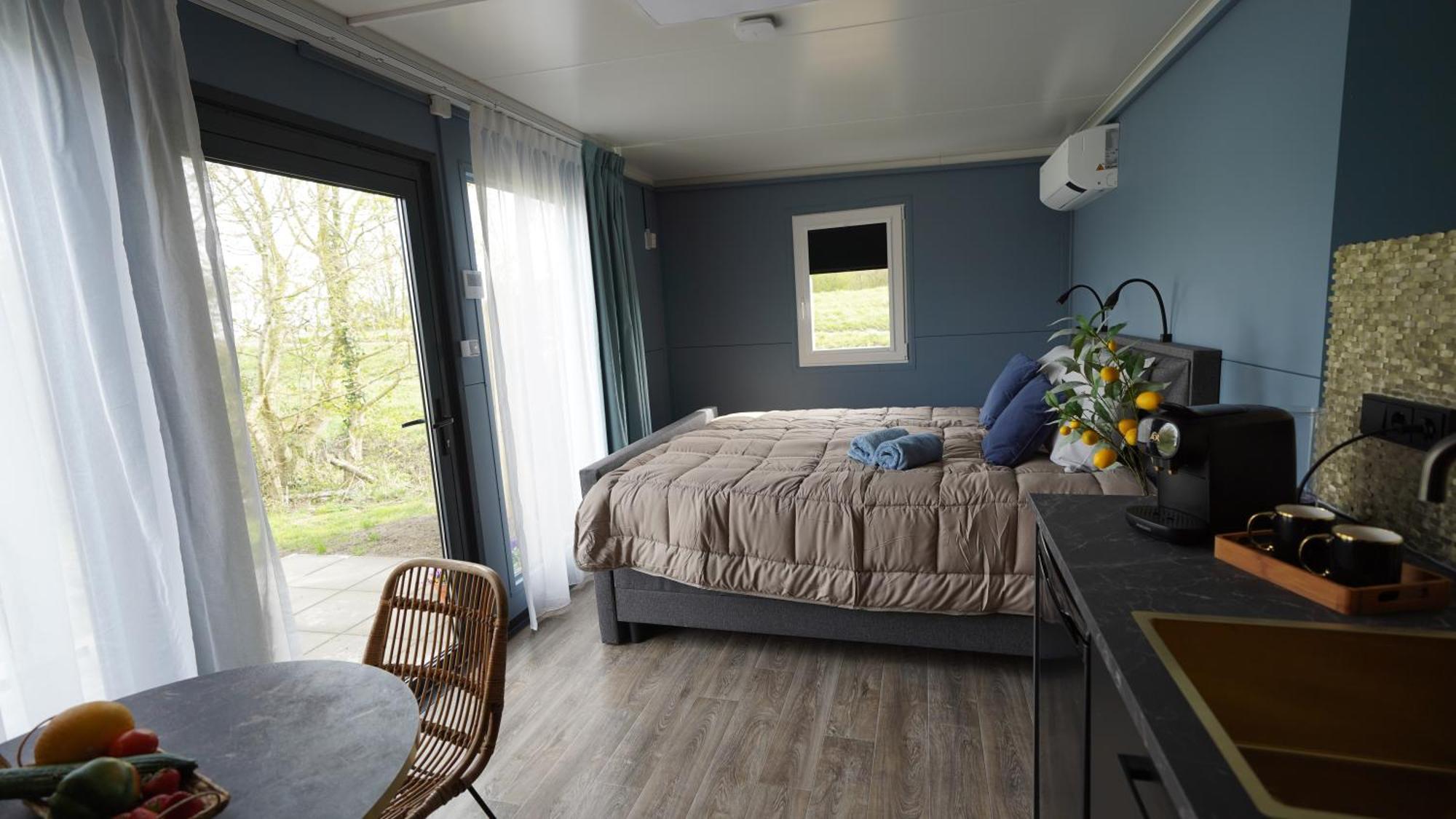 B&B Prive Tiny House Bij Zee Stellendam Exterior foto